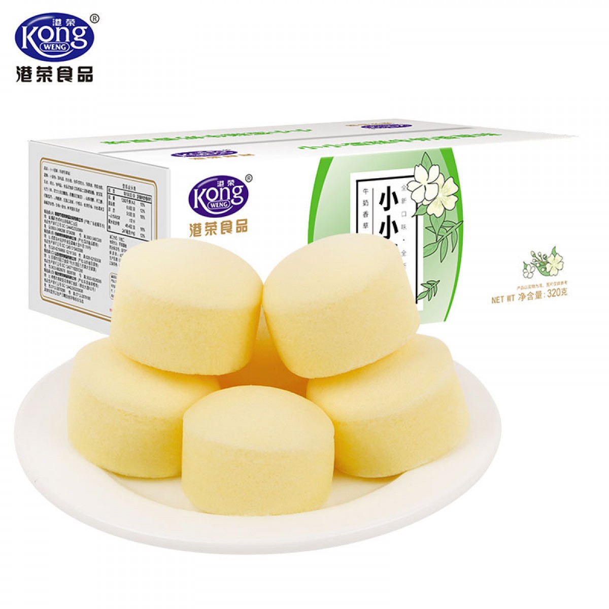 牛奶香草小蛋糕320g