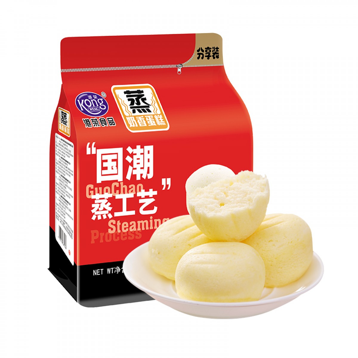 奶香蒸蛋糕325g