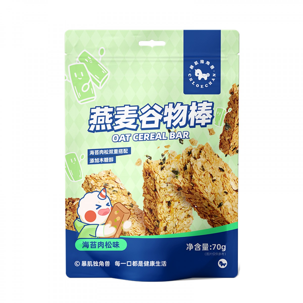 燕麦谷物棒海苔肉松味