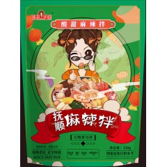 靖昔学姐抚顺麻辣拌330g
