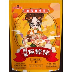 靖昔学姐麻酱麻辣拌328g