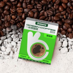 一杯绿咖啡固体饮料